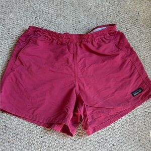 Patagonia Pink Baggies 5”